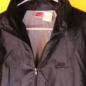 Vintage nike windbreaker black on black
